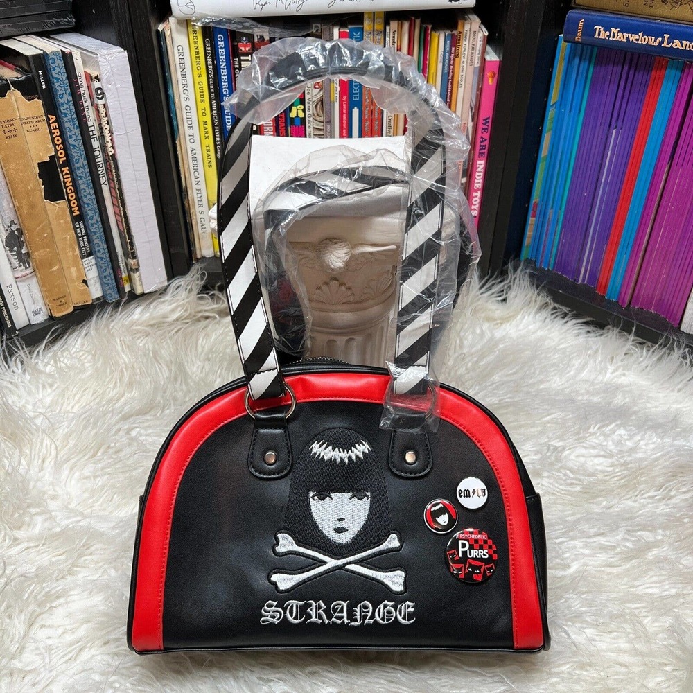 EMILY THE STRANGE BOWLER PURSE / POCKET BOOK